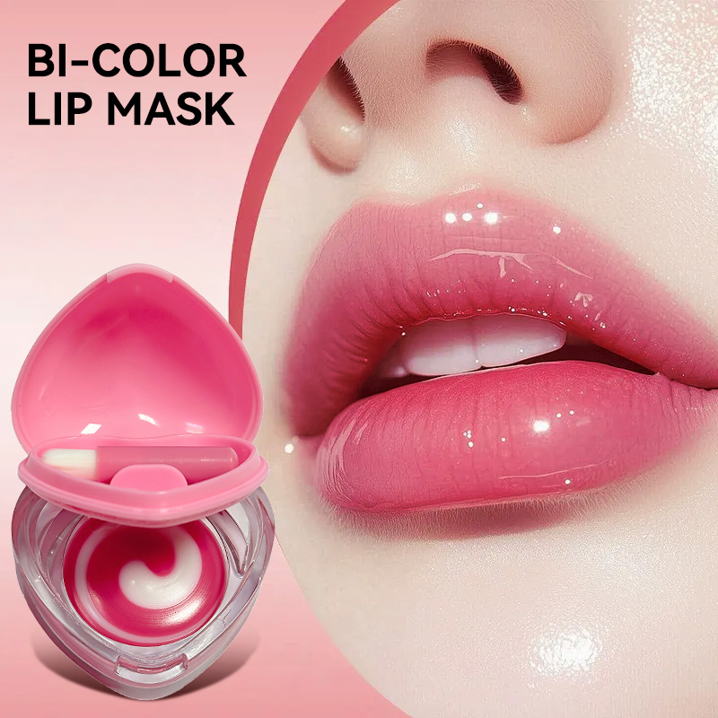 Kids Face Mask - Maschera Labbra Bicolore Luckgo Heart: Crea