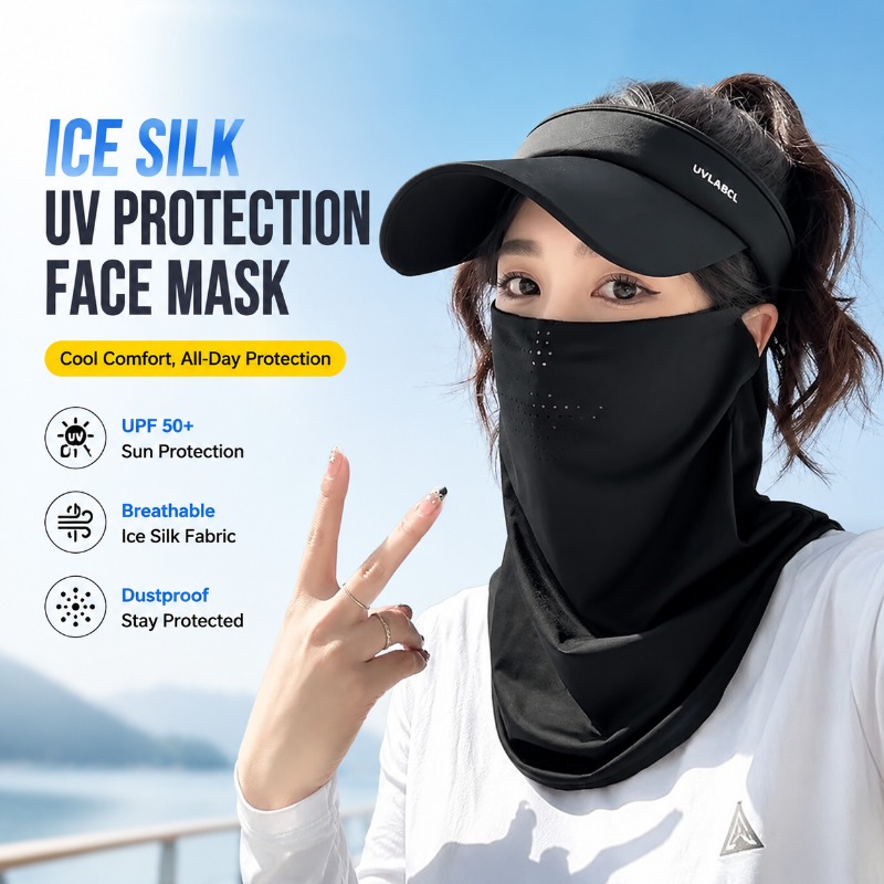 Maschera Protettiva UV in Seta - Sports Mask Breathable recensione e prezzo