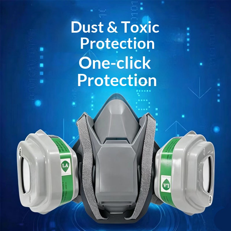 Maschera Antigas in Silicone 6 - Dust Mask Construction recensione e prezzo